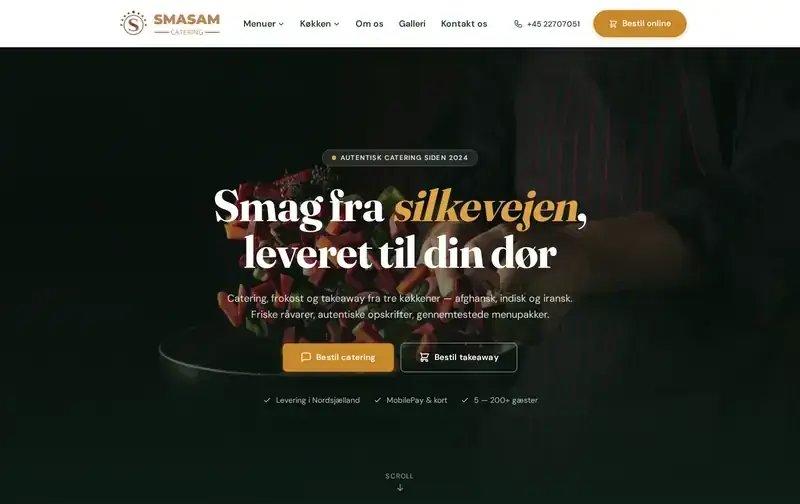 Hele forsiden af SMASAM